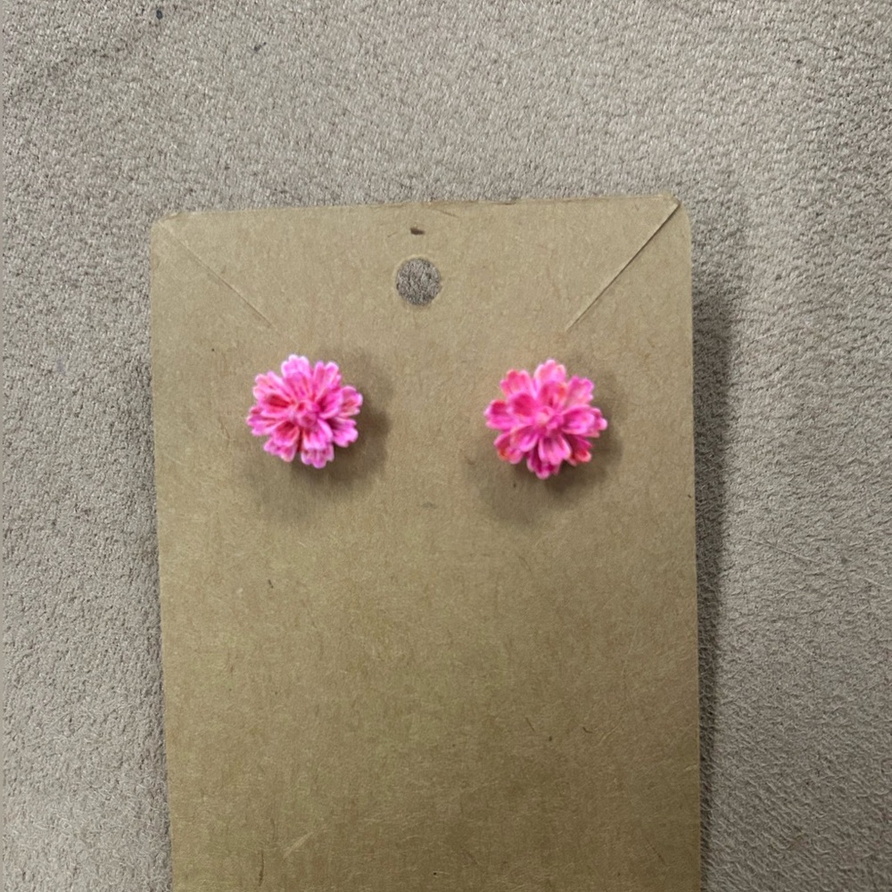 Handmade resin earrings